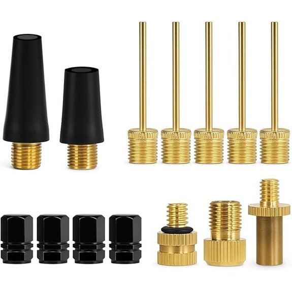 14PCS Air Pump Adapter Kit with Needles & Nozzles