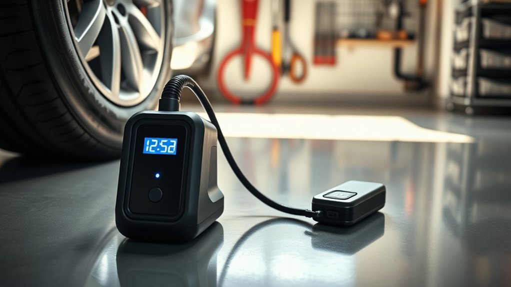 battery powered tire inflators overview
