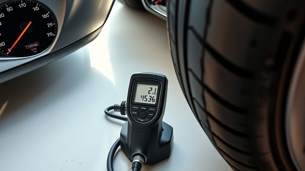 check and inflate tires