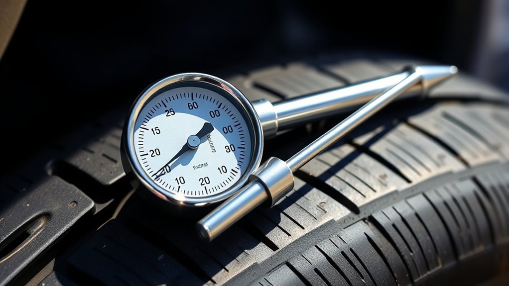 check tire pressure accurately