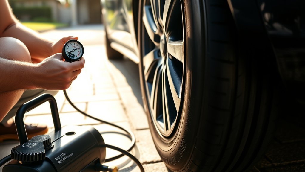 check tire pressure first