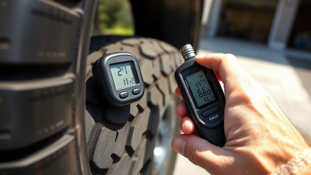 check tire pressure regularly