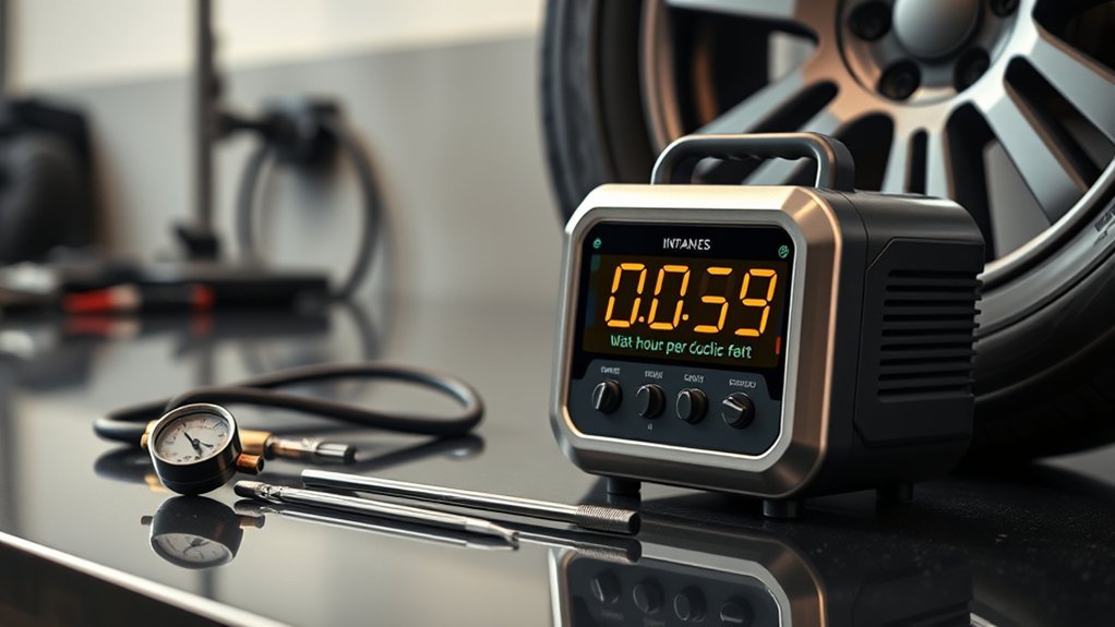 comparing inflator energy efficiency