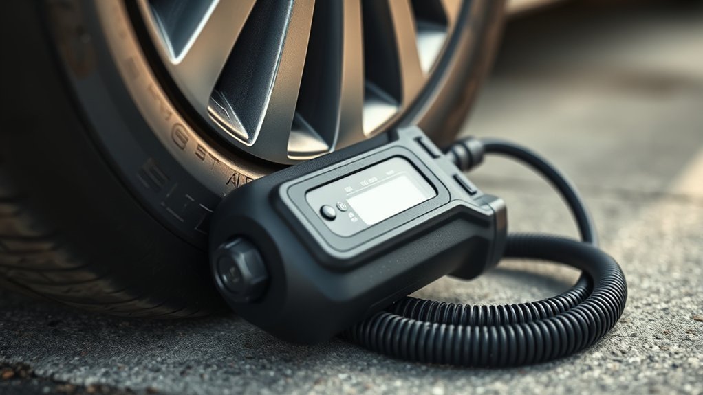 cordless tire inflator functionality
