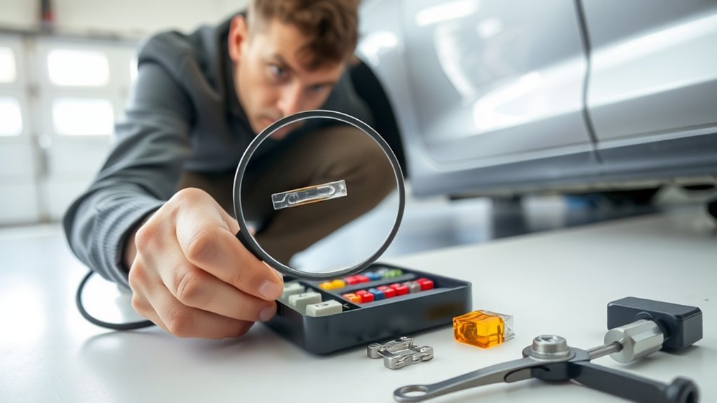 diagnose blown fuse issues