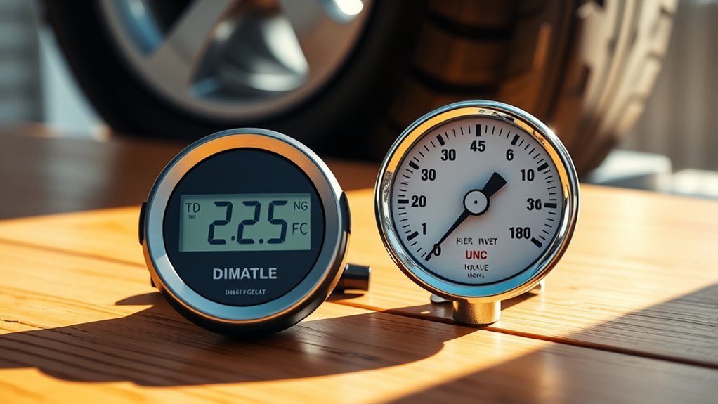 digital gauges ensure accuracy