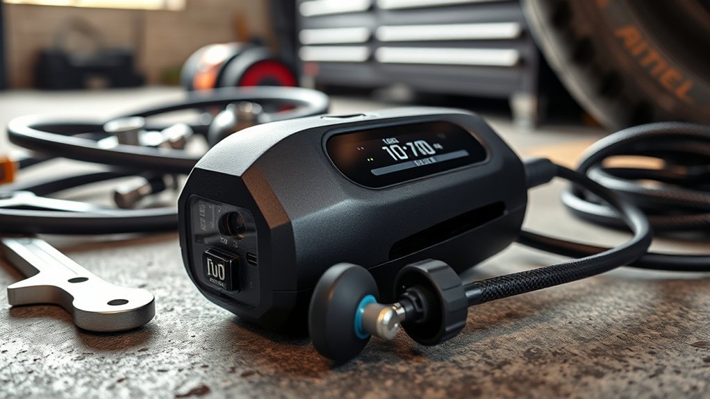 essential garage tire inflator