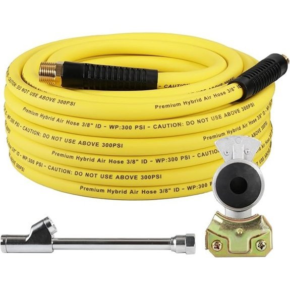 TIROL Hybrid 3/8x50ft Heavy-Duty Truck Air Hose