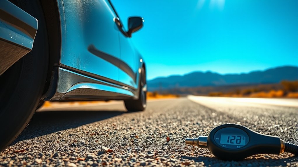 hot weather tire pressure