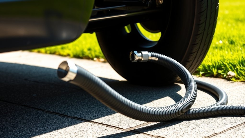 ideal hose length recommended