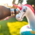 inflatable toy tire inflator