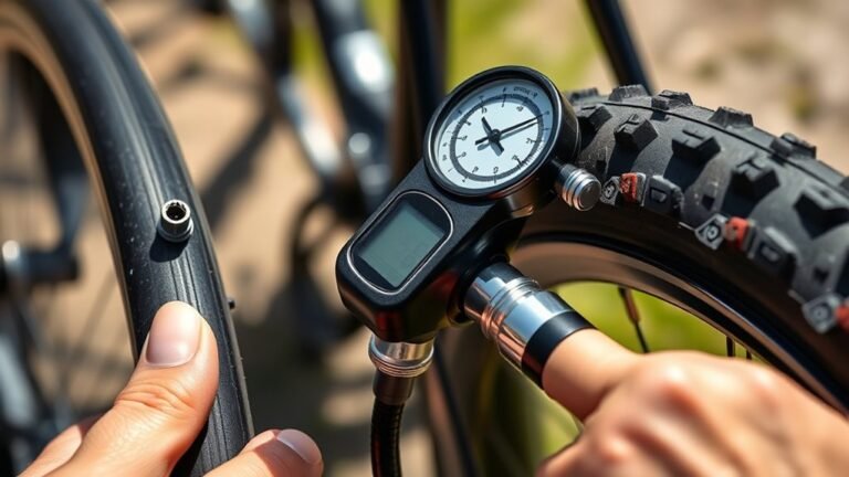 inflate bike tires correctly