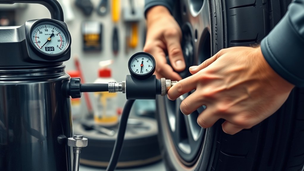 inflating tubeless tires correctly