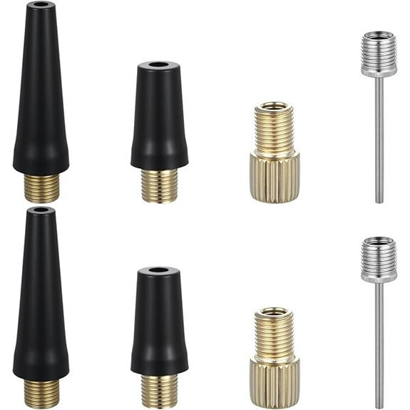 8PCS Inflator Needle Kit for Tires Balls Bikes