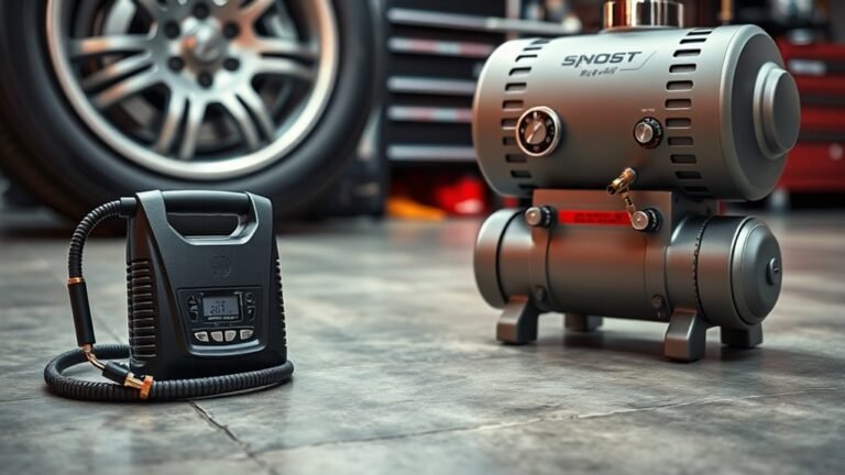 inflator vs compressor differences