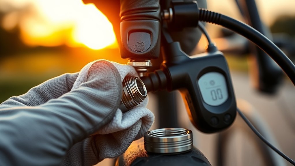 inspect and clean valves