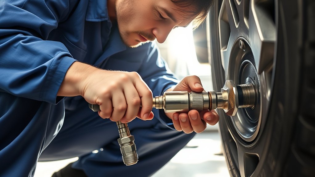 inspect and replace connections