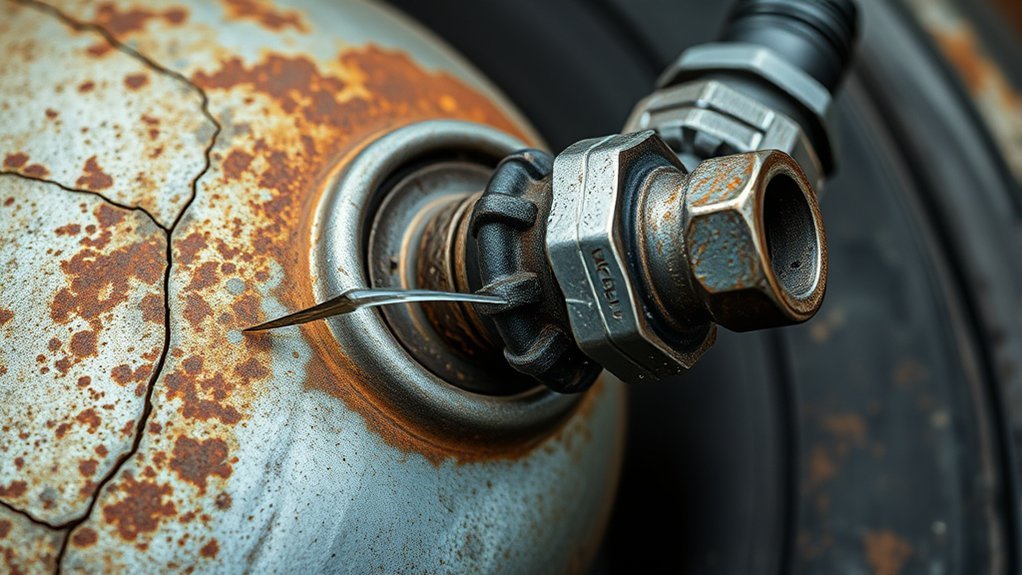 inspect for visible damage