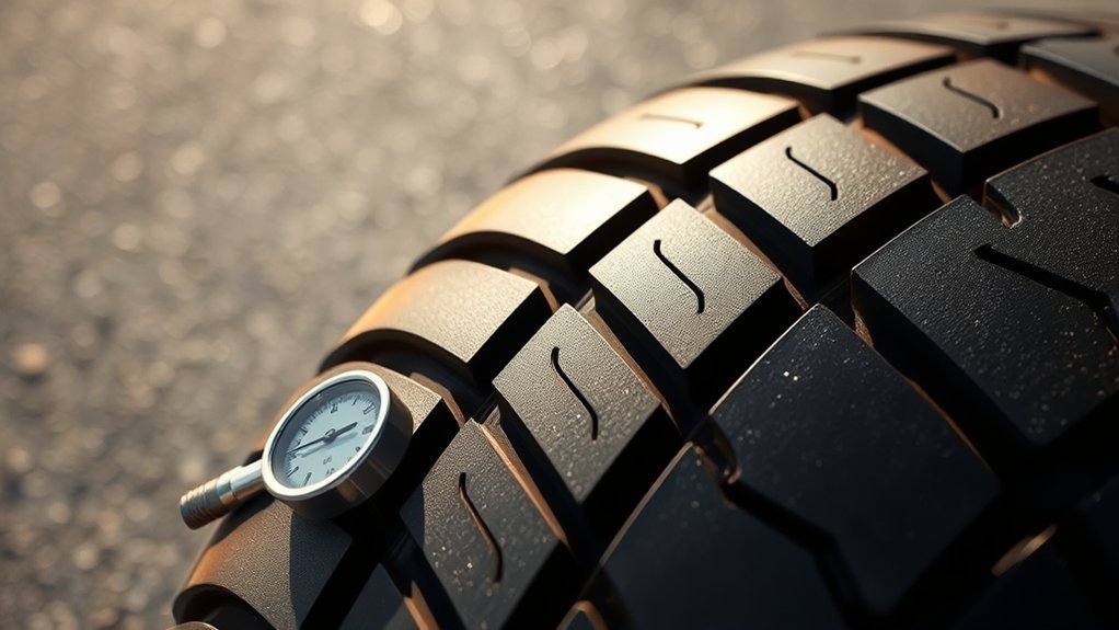 inspect tires for damage