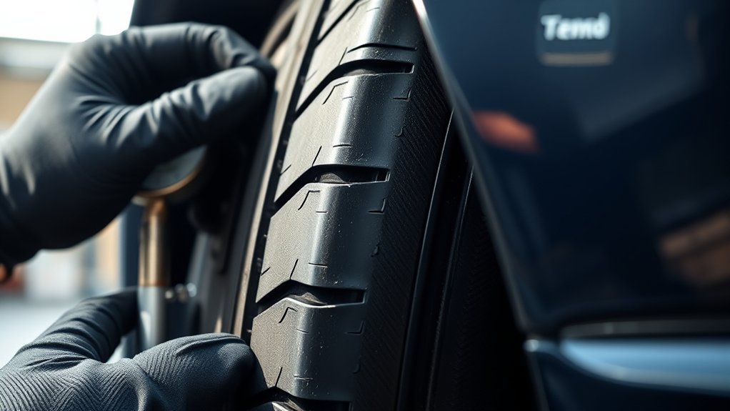 maintain proper tire pressure