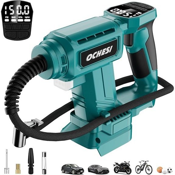 Cordless Tire Inflator for Makita 18V Batteries