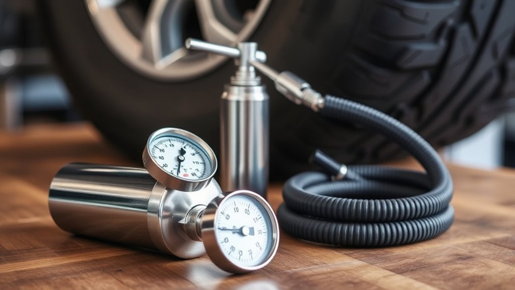 manual inflators time pressure