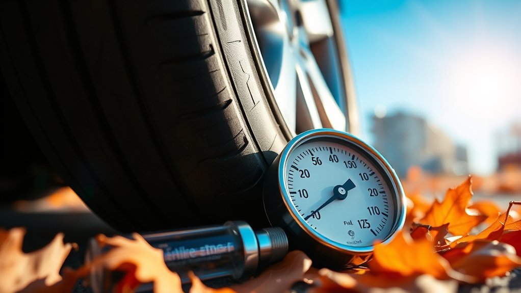 monthly tire pressure checks