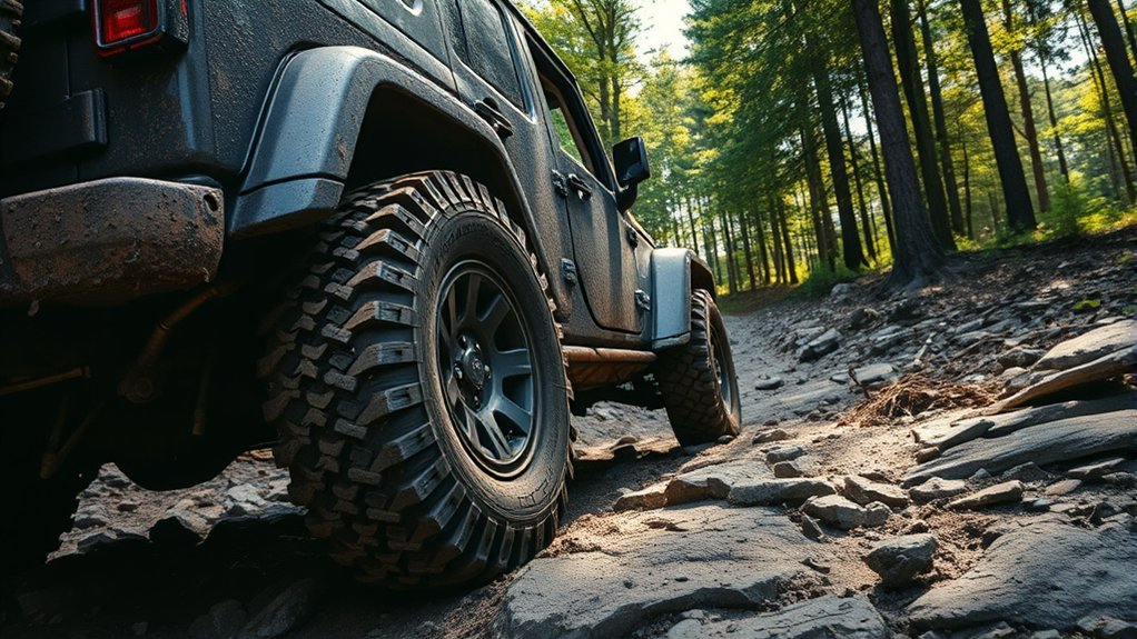 optimal off road tire pressure