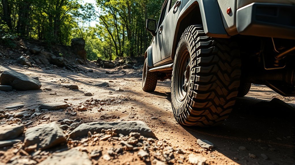 optimal off road tire pressures