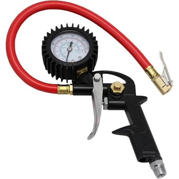 EXELAIR Pistol Grip Inflator/Deflator Gauge EX0500P