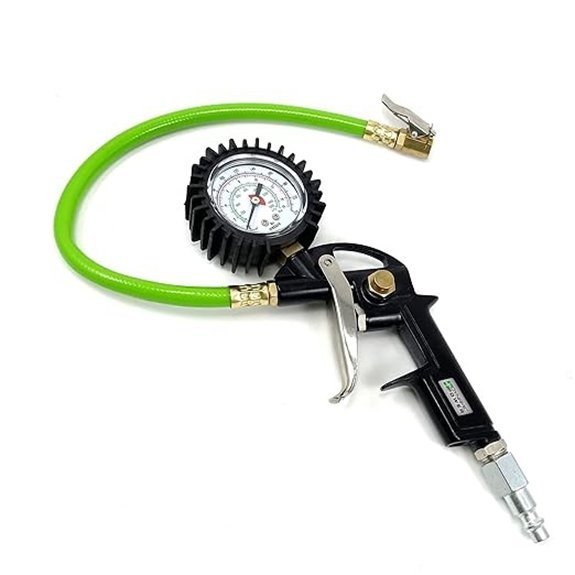 Pistol-Style Tire Inflator with Gauge (DP-355303)
