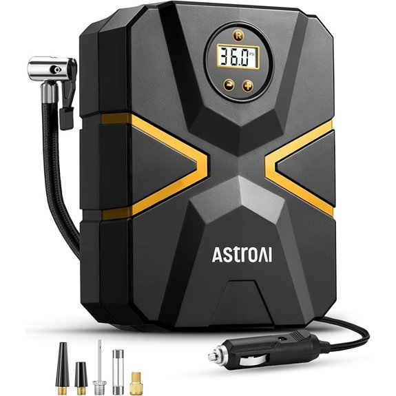 AstroAI S1 Portable 12V Digital Tire Inflator