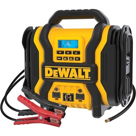 DEWALT 12V Jump Starter Power Station with Compressor