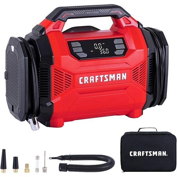 CRAFTSMAN Portable Tire Inflator & Air Compressor