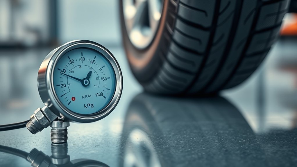 precise tire pressure measurement