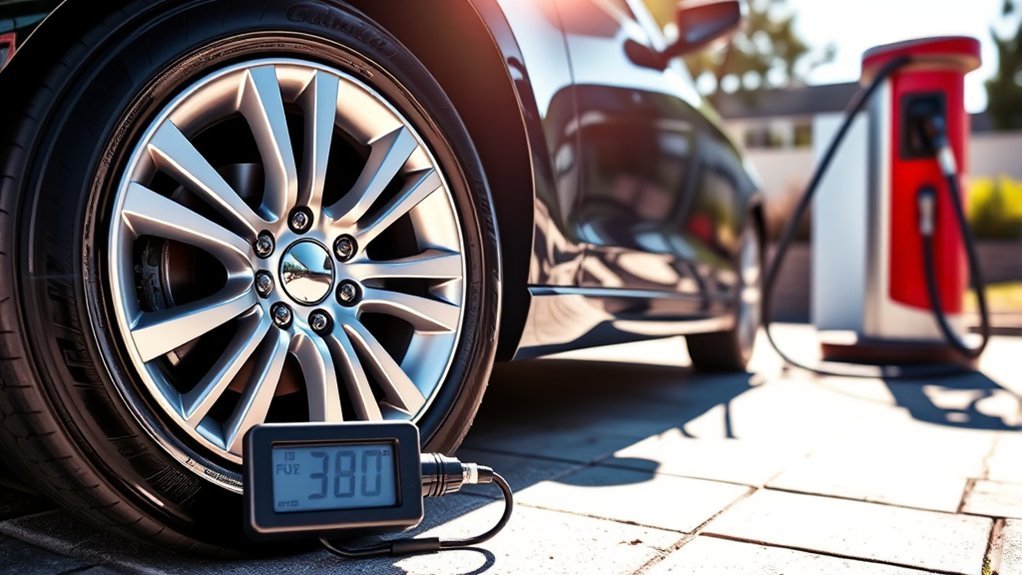 proper tire pressure savings