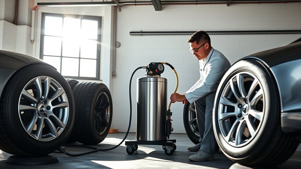 quick tire inflation system