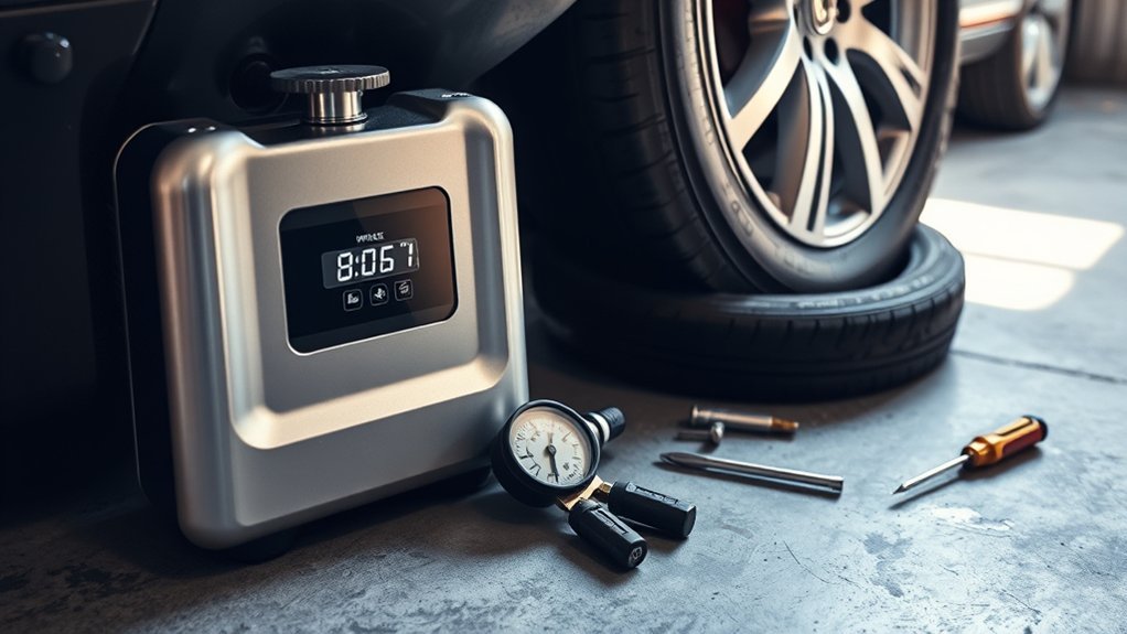 recalibrate inflator shutoff pressure