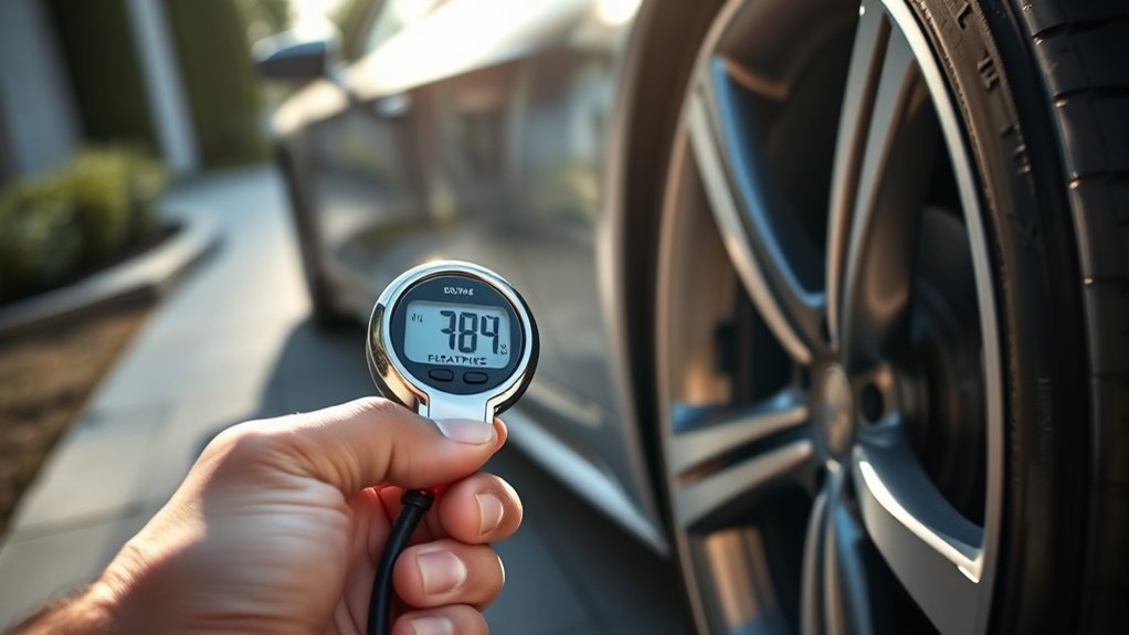 regular tire pressure checks