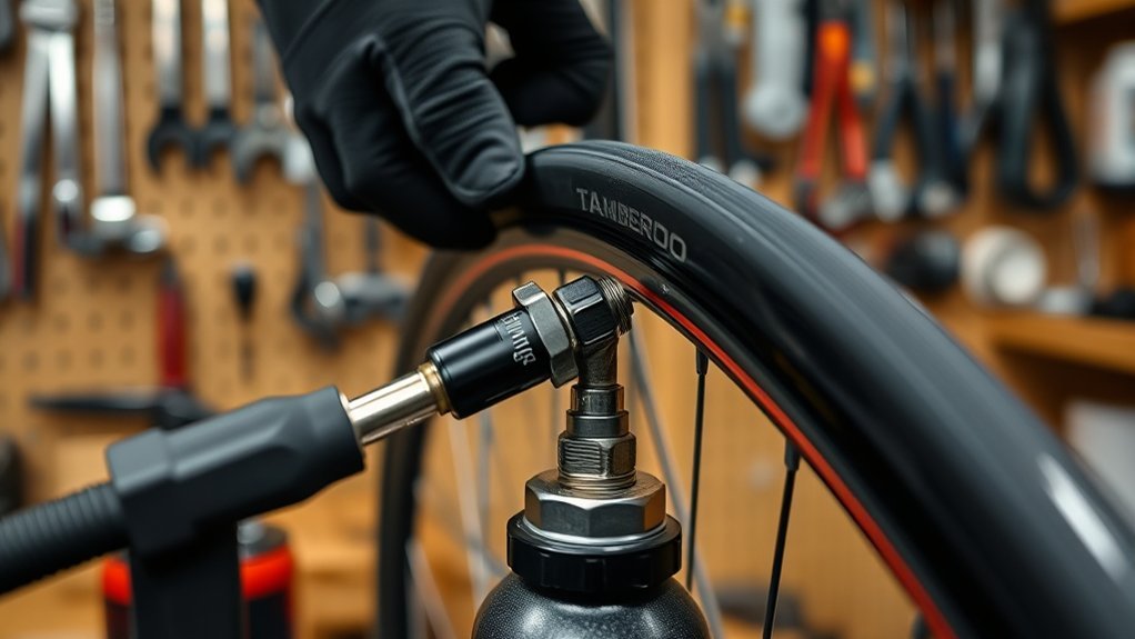 seating tubeless tire beads