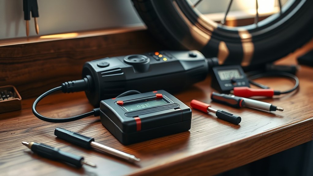 tire inflator battery issues