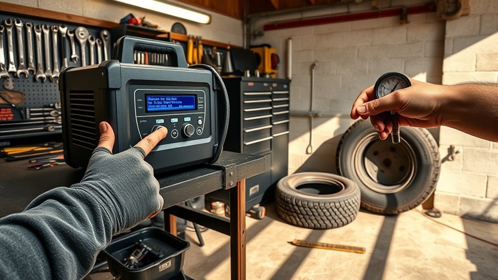 tire inflator issues resolved