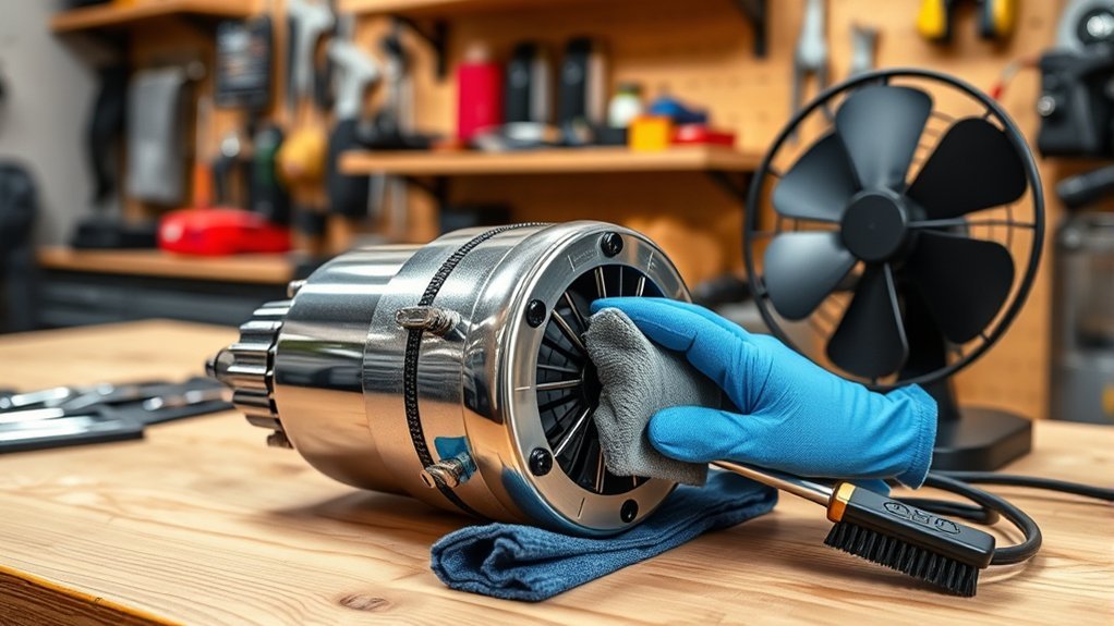 tire inflator maintenance routine