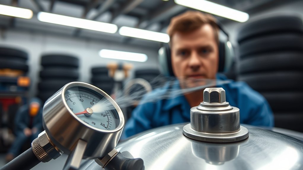 tire inflator noise issues