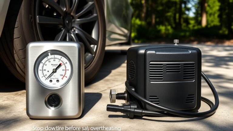 tire inflator run duration