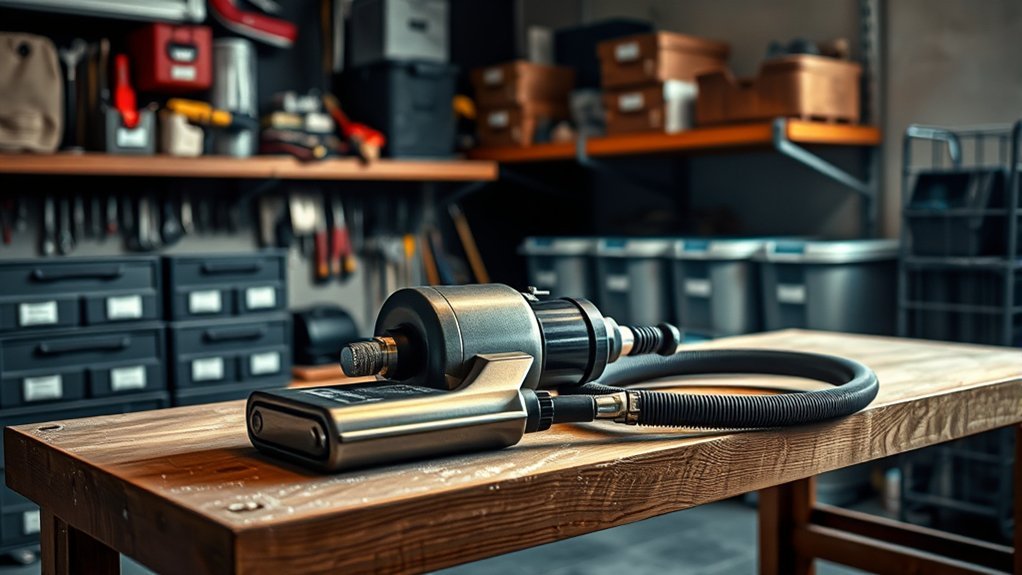 tire inflator storage tips