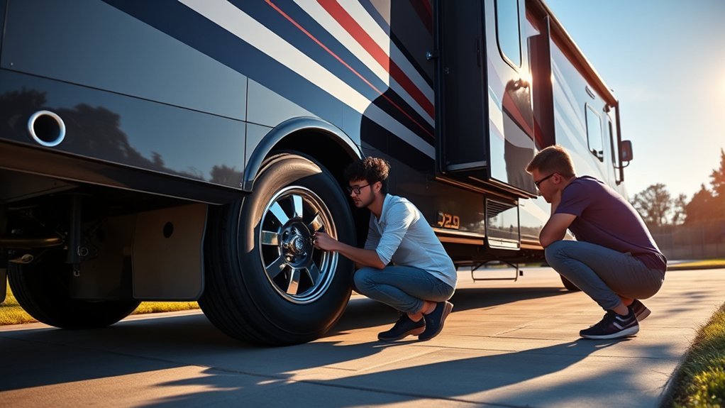 tire pressure maintenance routine