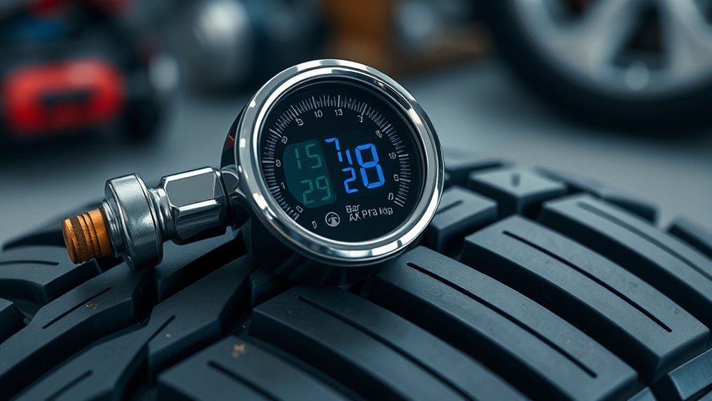 tire pressure measurement units