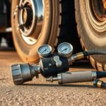 top semi truck inflators