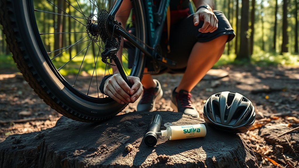 Trail repair essentials checklist for tubeless tires